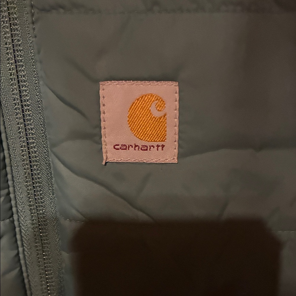 Carhartt  Aqua/Green Vest women’s medium - Picture 2 of 4